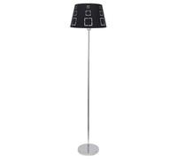 Lampara de pie de salon celaya 1xe27 negro de fabrilamp.