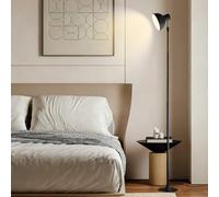 Lámpara de pie LED ajustable, moderna luz de pie regulable para sala de estar y dormitorio, lámpara de lectura flexible con diseño para decoración del hogar y uso en la oficina