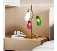 Lámpara de pie LED contemporánea para sala de estar, dormitorio, estudio y espacios decorativos, elegante diseño pastoral para necesidades de iluminación del hogar y villa
