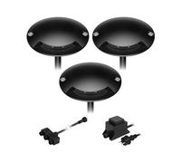 Lámpara de pie LED de superficie BUNDA 1 luz extraplana para exterior Aluminio