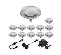 Lámpara de pie LED de superficie Bunda 2 luces para exterior blanco cálido 12s