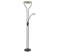 Globo Lámpara de pie LED Lila (20 W, Negro, Blanco cálido, L x An x Al: 35 x 30 x 194 cm)