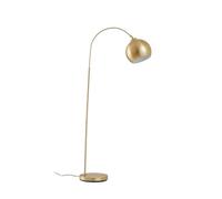 Lámpara de pie LED 'Moisia' en Dorado hecho de Metal e.o. para Salón & Comedor (1 llama, E27) de Lindby | lámpara de pie LED