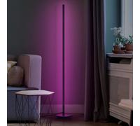 Lámpara de pie LED WiFi OSRAM SMART+ ROUND negra 140 cm RGB CCT