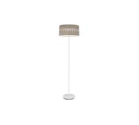 Lampara de pie metal color blanco serie piron 40cm 165 cm