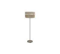 Pie salon ekaterina 1xe27 cuero/saco 164x40x40 cm con pasamaneria