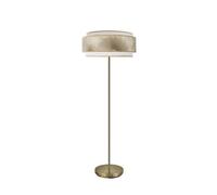 Lampara de pie metal color dorado serie nepal 40cm