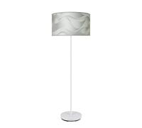 Fabrilamp lámpara de pie salon moda 1xe27 blanco/ola gris