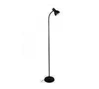 Lampara de pie metal color negro serie argos 22cm