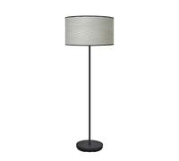 Fabrilamp lámpara de pie salon moda 1xe27 negro/surco gris