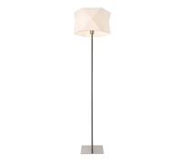 lux.pro Lámpara de pie Narwa Moderna Diseño Altura 152 cm Iluminación interior Luz efectiva Cromo y Blanco