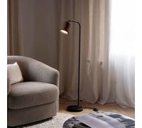 Lámpara de pie New Works, material: marrón/negro