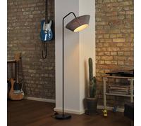 Lámpara de pie OSRAM Decor Tira, gris, textil, E14