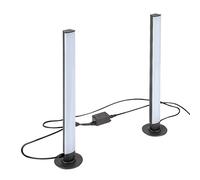 Rabalux Paco lámpara de pie 2x5 W blanco-negro 76014