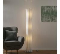 Lámpara de pie Slamp Bach, altura 161 cm, blanca True