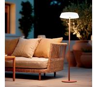 LEDKIA LIGHTING Lámpara de Pie Solar Exterior LED 2.6W Aldana Negro