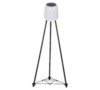 Lámpara de Pie Solar, Linterna Solar Impermeable Al Aire Libre con Soporte para Plantas, Múltiples Modos de Iluminación, Luz Solar LED de Colores RGB Portátil para Cubierta, Porche