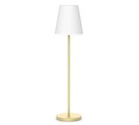 Lámpara de pie solar Newgarden Lola Slim 180, color latón