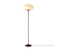 Lámpara de pie Stemlite de Gubi, negro-rojo, altura 150 cm, atenuable