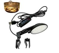 Lámpara de Pinza de Acuario - 8W Impermeable con Clip | Luz de Acuario con Modo de Color Ajustable,Para Aficionados Principiantes Entusiastas Restaurante Sala De Estar Cafetería Dormitorio