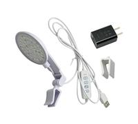 Lámpara de Pinza de Acuario | Lámpara Impermeable con Pinza y Antideslumbrante - Luz LED Ajustable para Peceras Pequeñas - Para Interior, Restaurante, Cafetería, Dormitorio, Aficionados, Propietarios,