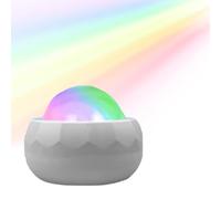 Lámpara De Proyección Auřorá - Lámpara De Noche USB Galaxy | Iluminación Ambiental Irrizada De Siete Colores | Crea Efectos Visuales Asombrosos Y Una Ambiente Cálida Para Dormitorios, Salones,
