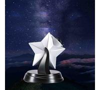 Lámpara de proyector de estrellas, 3 colores regulables, rotación de 270°, luz nocturna LED Aurora, para salas de juegos, cine en casa o ambiente de luz nocturna, reuniones de oficina, restaurante