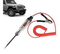 Lámpara de prueba automotriz, pluma de prueba de circuito de señalización digital del coche,Herramienta de prueba de inducción DC 3-48 V/5-120 V - Sonda de probador de bajo voltaje, probador de