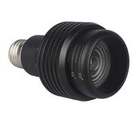 Lámpara de Punta de Zoom LED par20 E27 Enfoque Ángulo de Haz Ajustable Zoomable 12W 15 a 60 Grados Focus LED luz,Negro