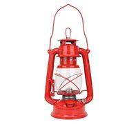 Lámpara De Queroseno Vintage Con Base De Hierro Para Decoración De Casa Pub O Fiesta Farol De Aceite Antiguo Estilo Elegante Y Duradero En Colores Azul Y Rojo (Rojo)