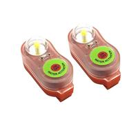 Lámpara de rescate LED de 2 piezas, luz estroboscópica para chaleco salvavidas para paseos en bote, etiqueta de localización personal | Luces activadas por agua, auto-