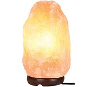 Lámpara de sal del Himalaya de 20-25 kg, accesorio para decoración del hogar, con control de botón y enchufe eléctrico de estilo británico, regalo de relajación de calidad fina para hombres y mujeres