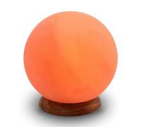 Lámpara de sal Moon - Bombilla y cable incluidos - Iluminación natural - Decoración zen y purificación del aire - Himalaya de Salt Range Pakistán, cristal de sal - Natural - 1,9 kg - Zen'Light