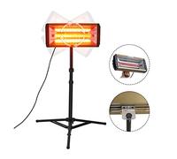 Lámpara de secado de pintura Baking Infrared Paint Curing Lamp 1000W Adjustable Bracket Infrared Paint Lamp Shortwave Drying Lamp Car Body Paint Heater Baking Light Shortwave Infrared Lamps