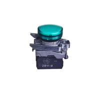 Lámpara de señalización 22mm verde 230V AC XB4BV63 Harmony XB4