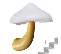 Lámpara de seta para enchufar, luz nocturna seta | Detección de luz LED en forma de hongo, lámpara de iluminación de ambiente interior con control táctil, 7 colores, para salón y cocina