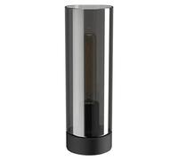 Lámpara de sobremesa Damasco (60 W, Ø x Al: 10 x 31 cm, Negro, E27)