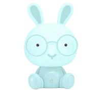 Lámpara de sobremesa LED Bunny (3 W, Ø x Al: 19,5 x 30 cm, Azul)