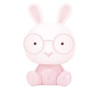 Lámpara de sobremesa LED Bunny (3 W, Ø x Al: 19,5 x 30 cm, Rosa)