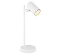 Lámpara de sobremesa LED Robby (5 W, L x An x Al: 12 x 12 x 35 cm, Blanco)