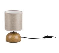 Lámpara de sobremesa Luci (40 W, Ø x Al: 14 x 23 cm, Beige, E14)