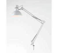Lámpara de sobremesa orientable de 60 W MORSETTO ATTACCO E27 WHITE COLOR 4025B