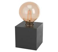 Lámpara de sobremesa Prestwick (40 W, L x An x Al: 9,5 x 9,5 x 9,5 cm, Negro, E27)