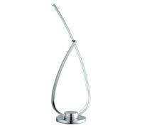Lámpara de sobremesa Symphonie (9 W, L x An x Al: 11 x 14 x 41 cm, Cromo, Blanco neutro)