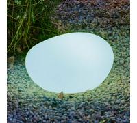 Lámpara de suelo Newgarden Petra, longitud 40cm, IP65, versión con cable True