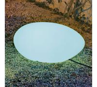 LED Exterior Piedra Diseño 60CM Largo IP65 6000K Enchufe Cable Lámpara Jardín