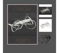 Lámpara De Techo Abro Wofi De Global Technics LED Cromo Cristal De Vidrio