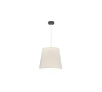 Lampara colgante maldivas 1xe27 marron/sancho reg.40d fabrilamp.