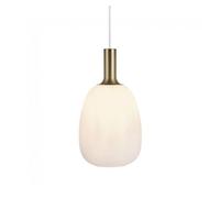 Nordlux Alton lámpara colgante 1x60 W blanco-oro 47303001