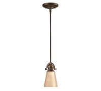 Lámpara De Techo ANABELL 7 En Bronce Ajustable Ø13cm Industria Mesa De Comedor
